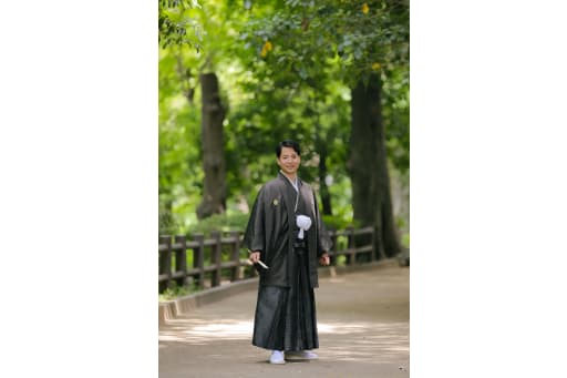 ご新郎様も！