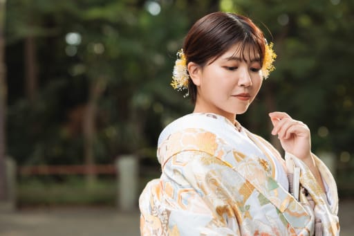 ご新婦様のソロショット