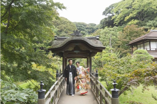 屋根のある見晴らし台から♪