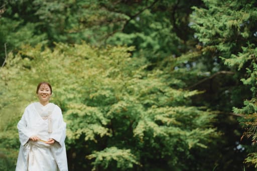 新婦様のソロカット