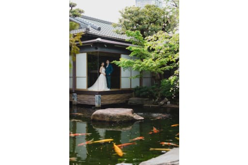 池とお二人