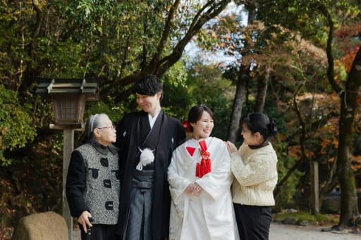 ラストはご家族に参加していただいての１シーン