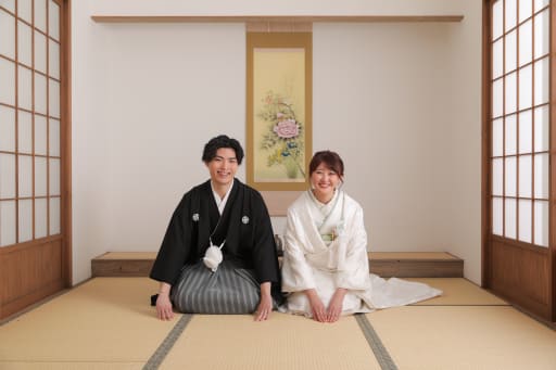 ラストは正座のカットで！