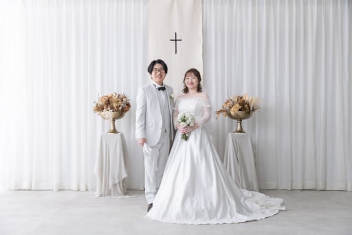 洋装はハウススタジオで