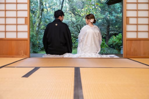 和室はお庭が望めて人気です！