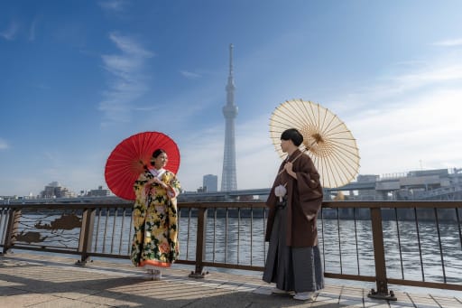 スカイツリーとカッコよく！