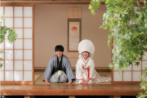 最後は正座カットで！