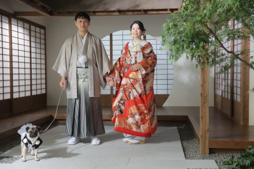 仲良くお散歩