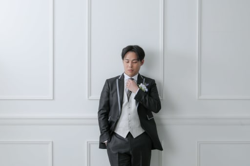 新郎様のソロカット