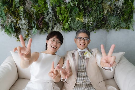 最後はピース！