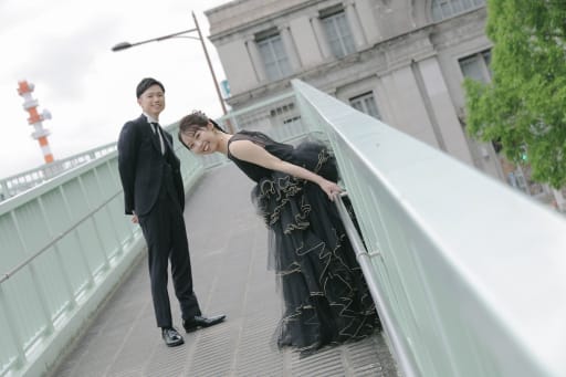 歩道橋でも‼️