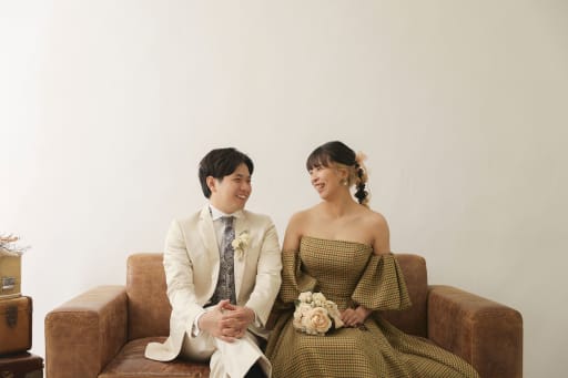 カラードレスで再登場！