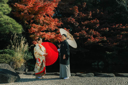 紅葉シーズンの見浜園のご紹介です！