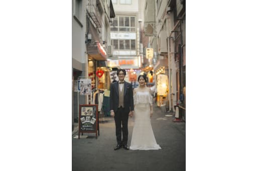 並ぶだけでおふたりらしい。