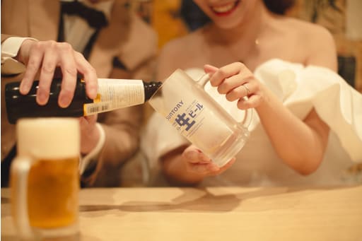 まずは一杯
