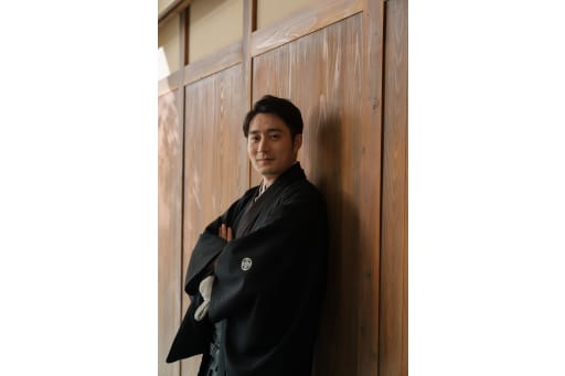 新郎さんソロカット！