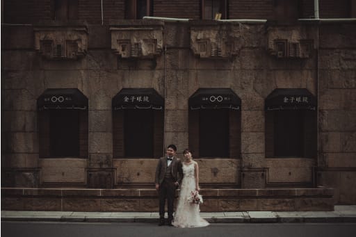 まずはおしゃれな街並みから