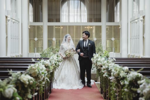 実際の挙式の流れ風に