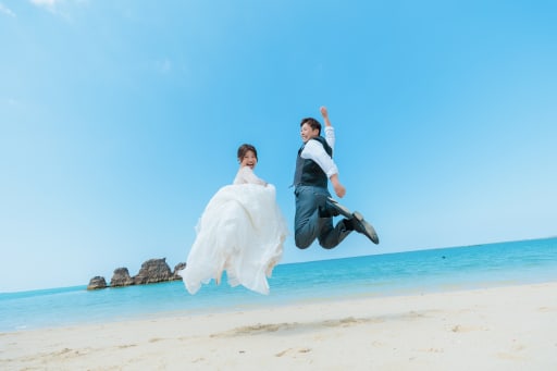 最後はジャンプで！