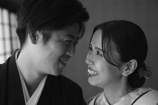 最後はギュッと寄り添って