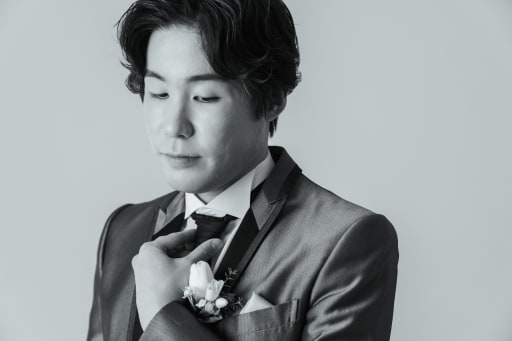 ご新郎様ソロショット