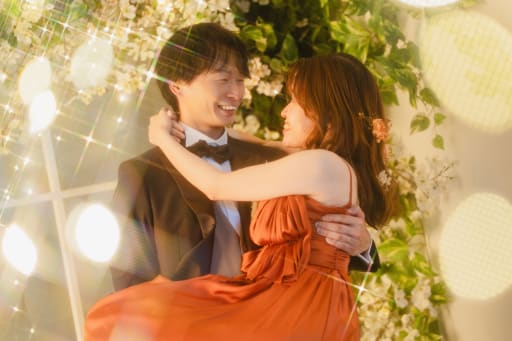 最後は、お姫様抱っこで。