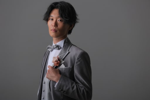 新郎様のソロショットも