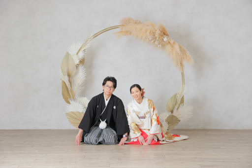 和装での定番ポーズ👘
