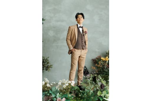 ご新郎様のソロショット