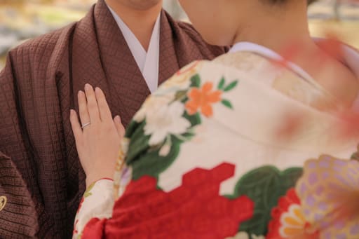 和服特有の落ち着きある雰囲気のお写真に