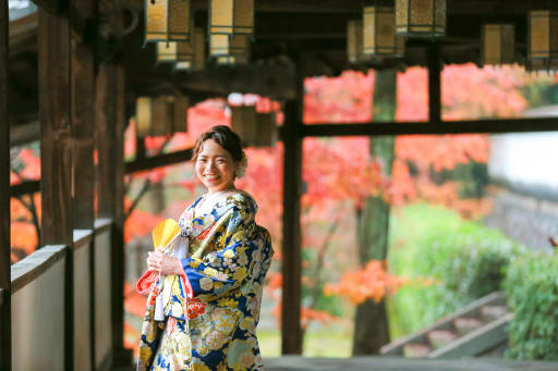 京都宇治市の萬福寺で。