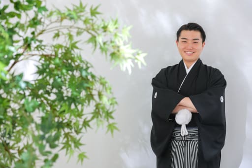 新郎様ソロカット②