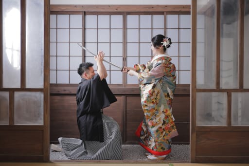 婚礼ぽくない写真も