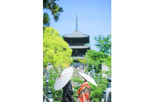 京都の爽やかな初夏を感じながら。