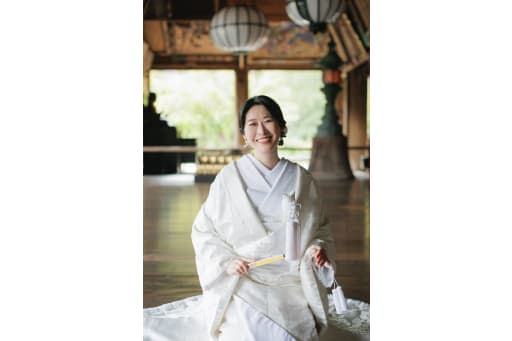 新婦様ソロショット  