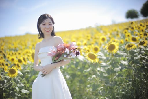 念願のひまわり