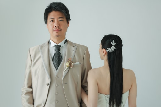 ご新郎様も 