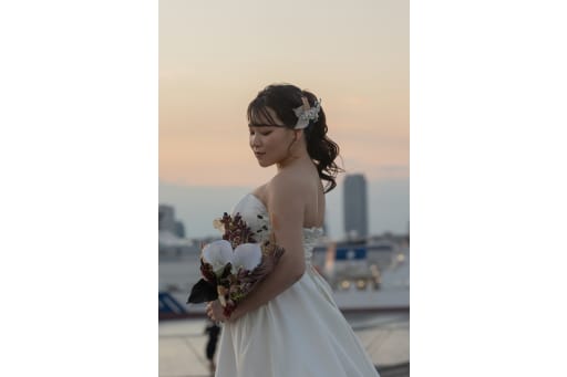新婦様のソロカット