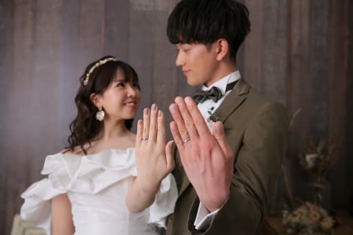 指輪のイメージカットも