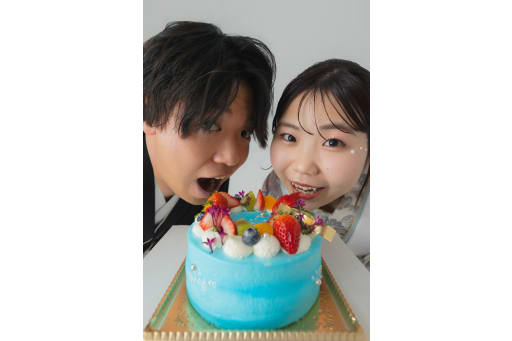 ケーキを持ってきていただき！