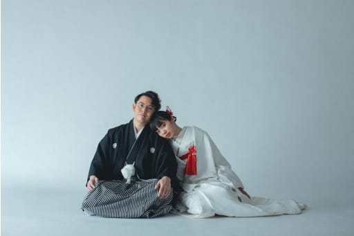 座ってのカット