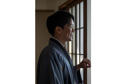 ご新郎様のソロカット