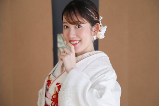 新婦様のソロショット