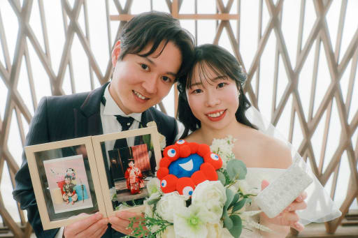 お次はお二人にお持ちいただいたアイテムに活躍していただきました！