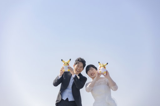 お持ち込みのポケモンとのお写真も