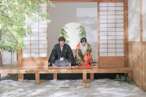 正座のショット！