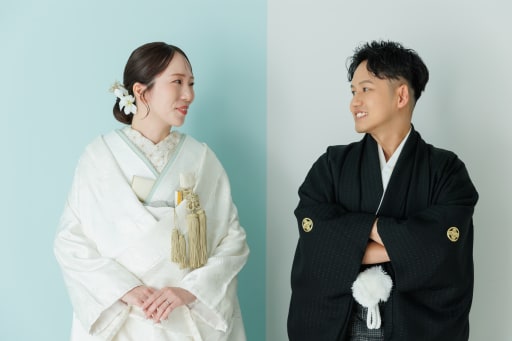 見つめ合いのお写真も