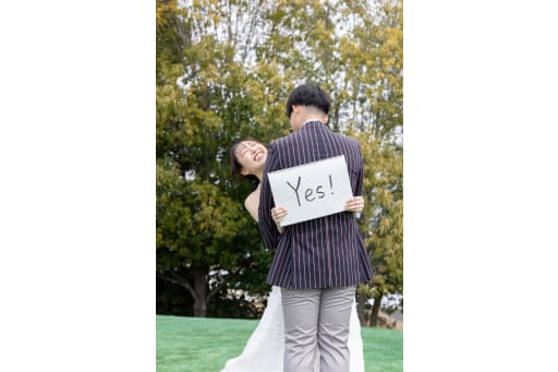 返事はもちろん！・・・YES！