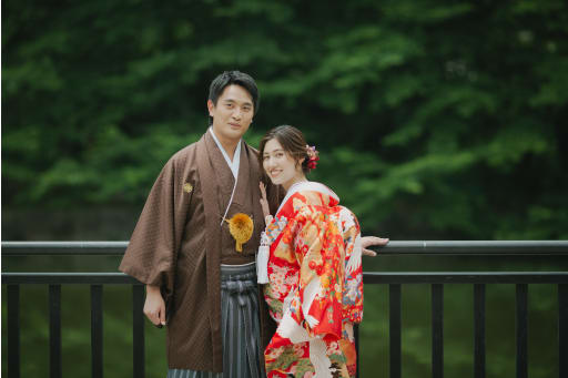 和装撮影スタート!