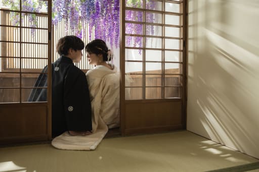 お顔を近づけて